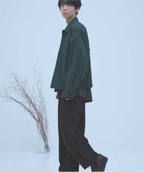 neez.（ニーズ）の「ツイルワークジャケット（その他アウター・メンズ・ブラック/グリーン/ナチュラル・SMALL/MEDIUM/LARGE）」の6枚目の写真