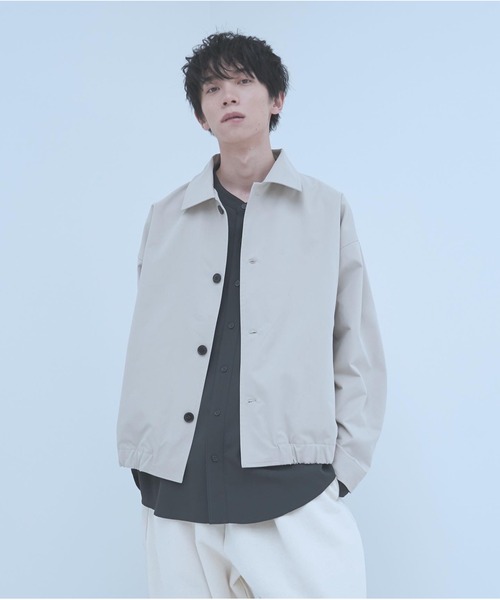 neez.（ニーズ）の「ツイルワークジャケット（その他アウター・メンズ・ブラック/グリーン/ナチュラル・SMALL/MEDIUM/LARGE）」の8枚目の写真