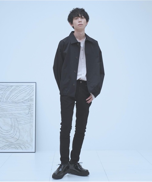 neez.（ニーズ）の「ツイルワークジャケット（その他アウター・メンズ・ブラック/グリーン/ナチュラル・SMALL/MEDIUM/LARGE）」の14枚目の写真