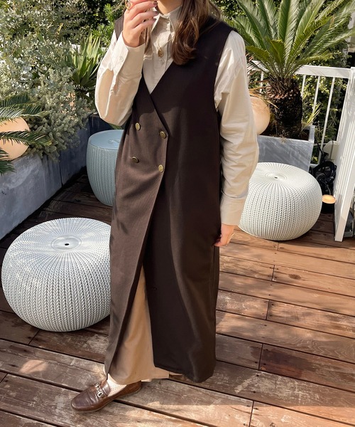 ★Christian Dior★ロングジレジャケットコートF36★ジレワンピース Premium】フレアロングジレワンピース – Sirin Online Store