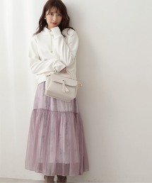 PROPORTION BODY DRESSING | <E>フラワープリントシアーティアードスカート / 1212127100(スカート)