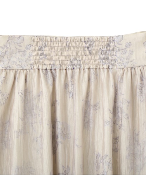 PROPORTION BODY DRESSING（プロポーションボディドレッシング）の「＜Ｅ＞フラワープリントシアーティアードスカート / 1212127100（スカート・レディース・パープル/グレー・SMALL/MEDIUM）」の14枚目の写真