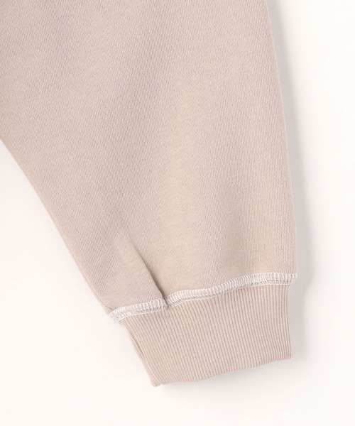 179/WG(イチナナキュウダブルジー)の「配色ステッチフルジップパーカー(パーカー・レディース・チャコールグレー/グレー/グリーン・FREE)」の13枚目の写真