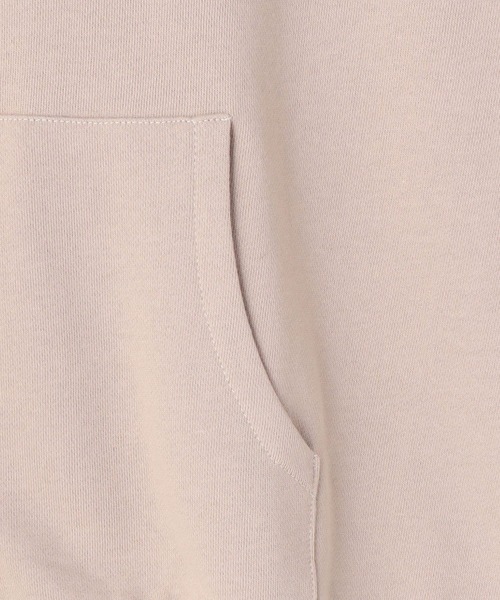 179/WG(イチナナキュウダブルジー)の「配色ステッチフルジップパーカー(パーカー・レディース・チャコールグレー/グレー/グリーン・FREE)」の14枚目の写真