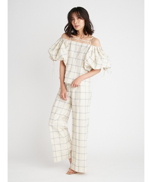 SNIDEL（スナイデル）の「Sustainableセンターストレートパンツ