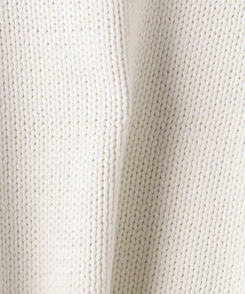 UNITED ARROWS(ユナイテッドアローズ)の「<UNITED ARROWS>C/N ボトルネック ショート ニット W(ニット/セーター・レディース・ホワイト/ライトブルー/ブラック・FREE)」の19枚目の写真
