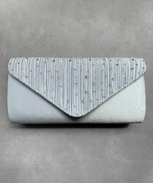 DRESS STAR(ドレス スター)の「パーティーバッグ パーティー バッグ 2way(クラッチバッグ・レディース・ベージュ/シルバー/ブラック/ネイビー・フリー)」の4枚目の写真