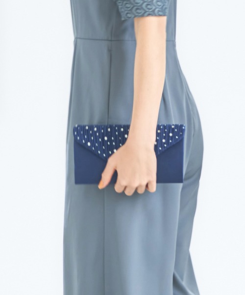 DRESS STAR(ドレス スター)の「パーティーバッグ パーティー バッグ 2way(クラッチバッグ・レディース・ベージュ/シルバー/ブラック/ネイビー・フリー)」の6枚目の写真