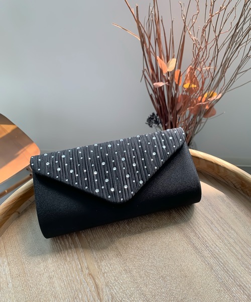 DRESS STAR(ドレス スター)の「パーティーバッグ パーティー バッグ 2way(クラッチバッグ・レディース・ベージュ/シルバー/ブラック/ネイビー・フリー)」の8枚目の写真