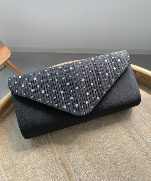 DRESS STAR(ドレス スター)の「パーティーバッグ パーティー バッグ 2way(クラッチバッグ・レディース・ベージュ/シルバー/ブラック/ネイビー・フリー)」の15枚目の写真