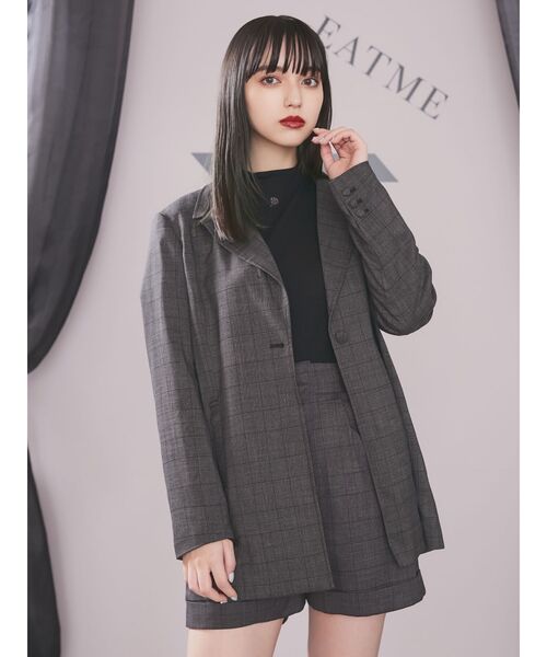 EATME（イートミー）の「ダブルベルトショートパンツ（セットアップ可能）（その他パンツ・レディース・ブラック/その他1・SMALL/MEDIUM）」の5枚目の写真