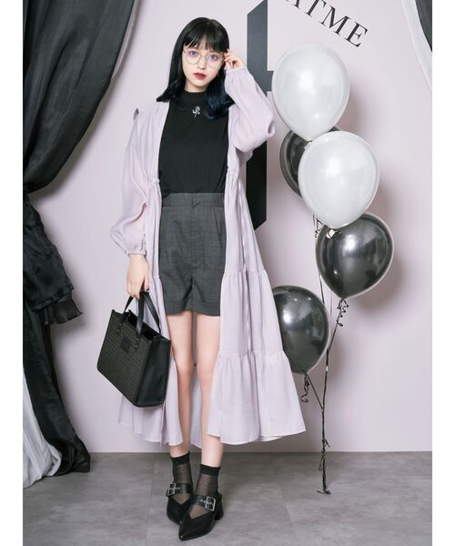 EATME（イートミー）の「ダブルベルトショートパンツ（セットアップ可能）（その他パンツ・レディース・ブラック/その他1・SMALL/MEDIUM）」の3枚目の写真