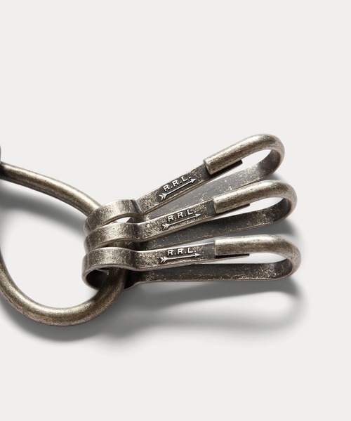 ダブルアールエル　レザー　キーホルダー RRL ダブルアールエル レザー キーリング キーホルダー ブラウン