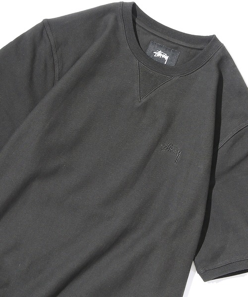 STUSSY(ステューシー)の「STUSSY/ステューシー STOCK TERRY CREW 半袖スウェット(スウェット・メンズ・ブラック/グレー・S/M/L/XL)」の13枚目の写真