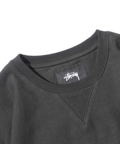 STUSSY(ステューシー)の「STUSSY/ステューシー STOCK TERRY CREW 半袖スウェット(スウェット・メンズ・ブラック/グレー・S/M/L/XL)」の14枚目の写真