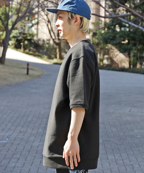 STUSSY(ステューシー)の「STUSSY/ステューシー STOCK TERRY CREW 半袖スウェット(スウェット・メンズ・ブラック/グレー・S/M/L/XL)」の3枚目の写真