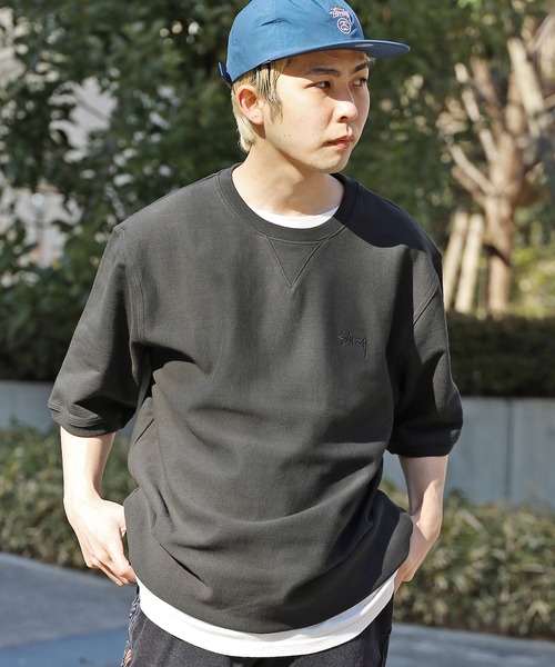STUSSY(ステューシー)の「STUSSY/ステューシー STOCK TERRY CREW 半袖スウェット(スウェット・メンズ・ブラック/グレー・S/M/L/XL)」の19枚目の写真