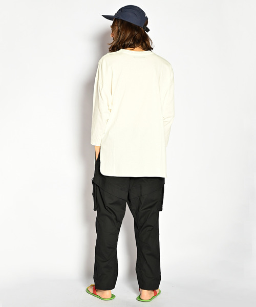 ALDIES(アールディーズ)の「Break Transformation Cut / ブレイクトランスフォーメーションカット(Tシャツ/カットソー・メンズ・ホワイト/マルチ/ブラック・SMALL/MEDIUM)」の6枚目の写真