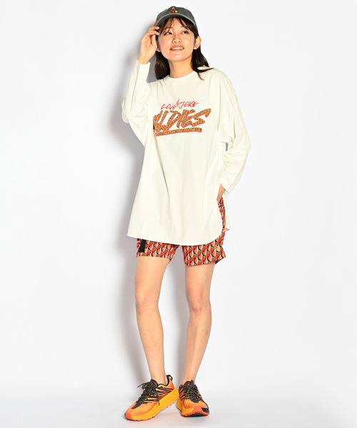 ALDIES(アールディーズ)の「Break Transformation Cut / ブレイクトランスフォーメーションカット(Tシャツ/カットソー・メンズ・ホワイト/マルチ/ブラック・SMALL/MEDIUM)」の7枚目の写真