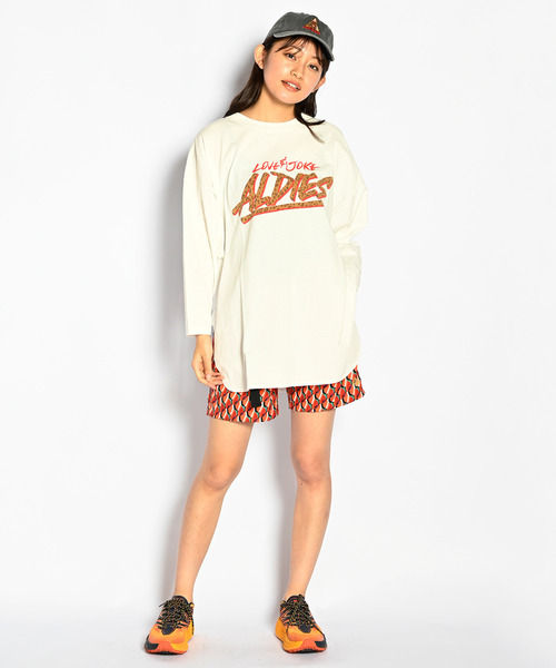 ALDIES(アールディーズ)の「Break Transformation Cut / ブレイクトランスフォーメーションカット(Tシャツ/カットソー・メンズ・ホワイト/マルチ/ブラック・SMALL/MEDIUM)」の8枚目の写真