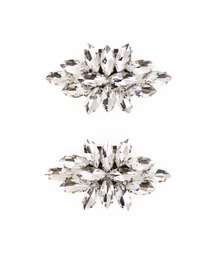 RANDA | ひし形ビジューシューズクリップ/2個1組(シューケア用品)