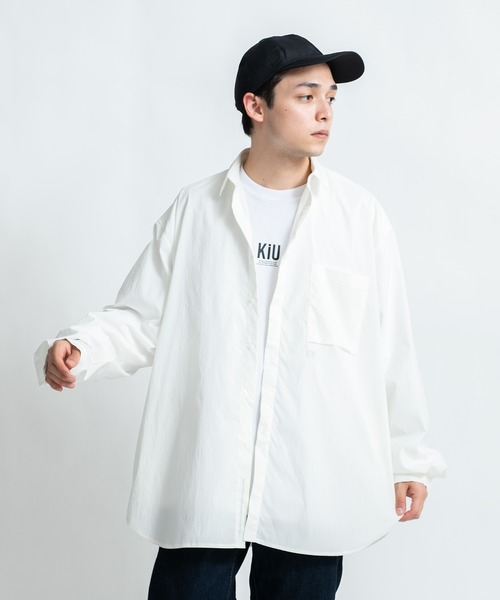 roku ビーズシャツジャケット ホワイト Wide cut メンズ シャツジャケット 607-80AP(ホワイト) 607-88AP