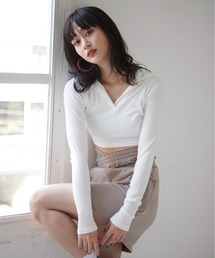 FIG&VIPER | 衿付きcomfyTOP(Tシャツ/カットソー)