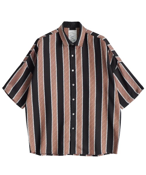 SHAREEF（シャリーフ）の「STRIPE JQ S/S SHIRTS（シャツ/ブラウス