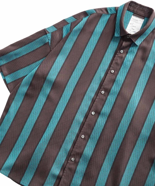SHAREEF（シャリーフ）の「STRIPE JQ S/S SHIRTS（シャツ/ブラウス
