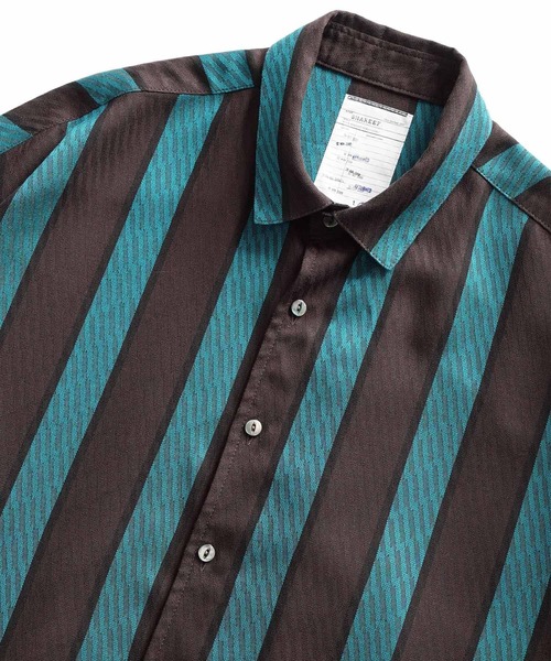 SHAREEF（シャリーフ）の「STRIPE JQ S/S SHIRTS（シャツ/ブラウス