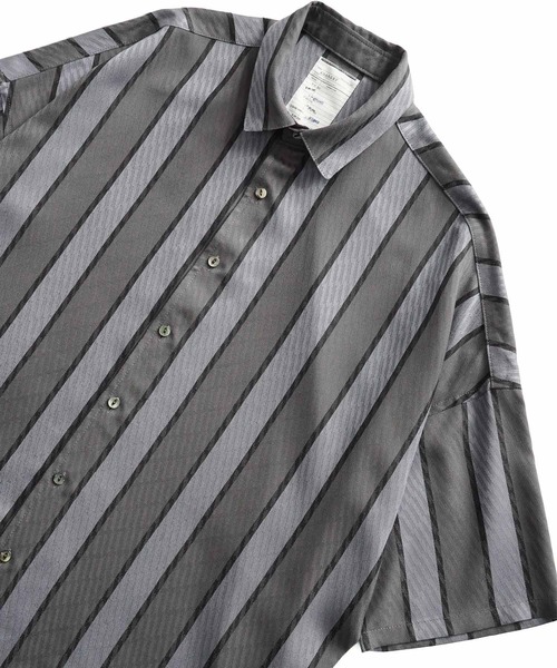 SHAREEF（シャリーフ）の「STRIPE JQ S/S SHIRTS（シャツ/ブラウス