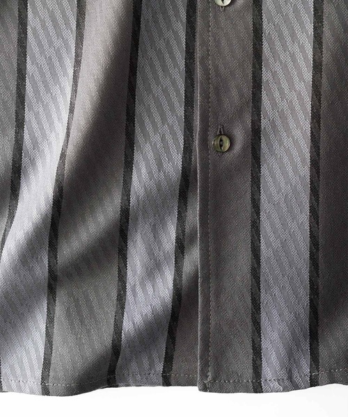 SHAREEF（シャリーフ）の「STRIPE JQ S/S SHIRTS（シャツ/ブラウス