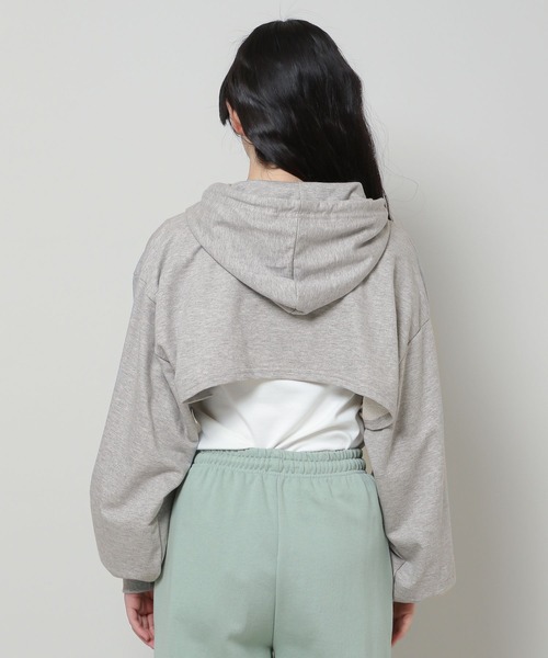 ALAND(エーランド)の「3.3Field Trip/BOLERO ZIP-UP HOODIE 2277658(カーディガン/ボレロ・レディース・ブラック/グレー/ダークブルー/ネイビー・FREE)」の19枚目の写真