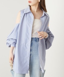 Chico | バックデザインマルチウェイ肩開きシャツ(シャツ/ブラウス)