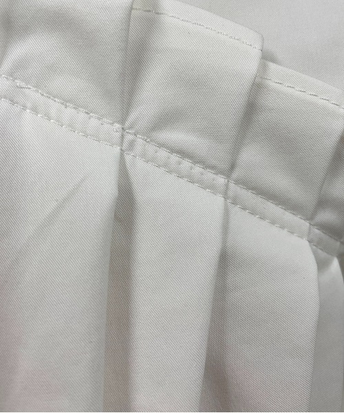 PICCIN（ピッチン）の「タイプライタータックシャツ（シャツ/ブラウス・レディース・ブラック/オフホワイト/サックスブルー・M）」の9枚目の写真