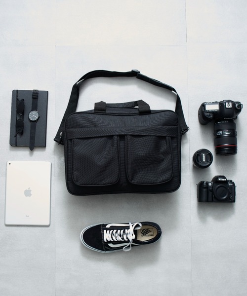 SETUP7（セットアップセブン）の「【SETUP7】ビジネスバッグ　A4サイズ　2ルーム仕様 MKS（ビジネスバッグ・メンズ・ブラック・FREE）」の8枚目の写真