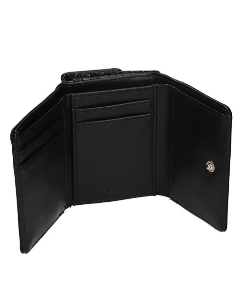 X-girl（エックスガール）の「FAUX CROC MINI WALLET/フェイク　クロコダイル　ミニ財布（財布・レディース・ブラック/オレンジ/ブルー/ネイビー/ピンク・ONE SIZE）」の12枚目の写真