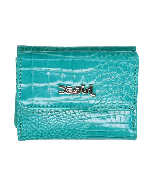 X-girl（エックスガール）の「FAUX CROC MINI WALLET/フェイク　クロコダイル　ミニ財布（財布・レディース・ブラック/オレンジ/ブルー/ネイビー/ピンク・ONE SIZE）」の18枚目の写真