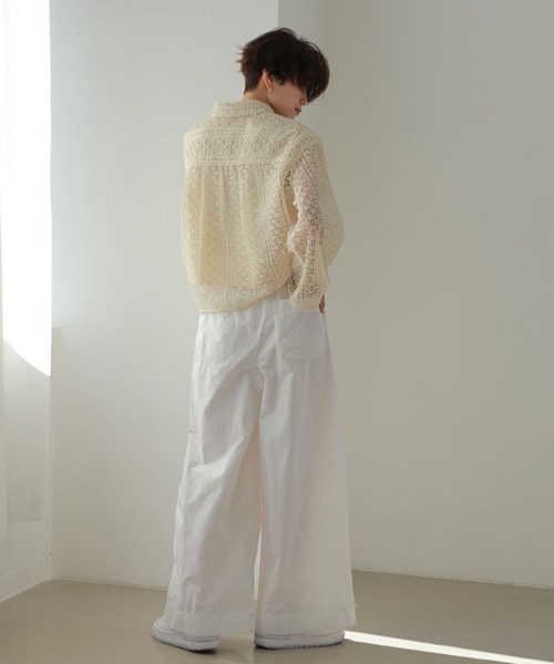 【極美品】ETRE TOKYO レーシーショートシャツ ジャケット 極美品】ETRE TOKYO レーシーショートシャツ ジャケット - メルカリ