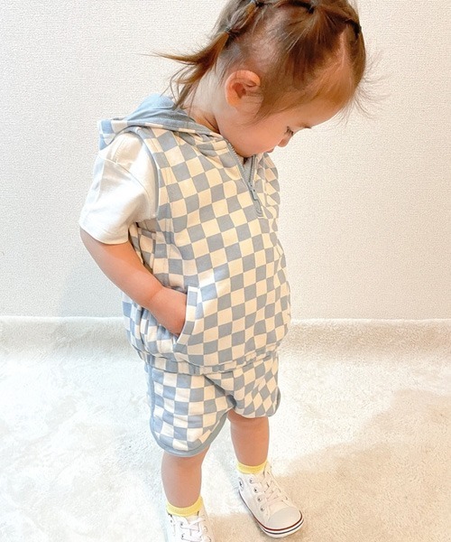 GAP（ギャップ）の「GAP ドルフィン ショートパンツ (幼児)（その他パンツ・キッズ・オレンジ/ホワイト×ネイビー・12-18M/18-24M/2 YRS/3 YRS/4 YRS/5 YRS）」の7枚目の写真