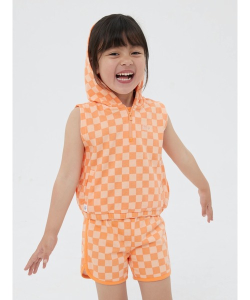 GAP（ギャップ）の「GAP ドルフィン ショートパンツ (幼児)（その他パンツ・キッズ・オレンジ/ホワイト×ネイビー・12-18M/18-24M/2 YRS/3 YRS/4 YRS/5 YRS）」の11枚目の写真