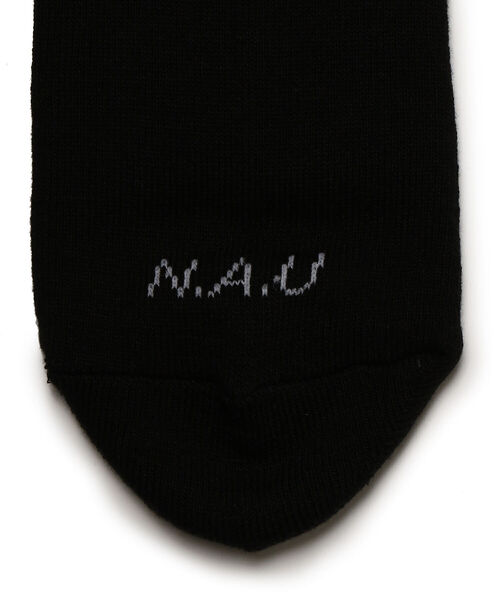MANASTASH（マナスタッシュ）の「【直営店限定】MANASTASH N.A.U/マナスタッシュエヌエーユー　N.A.U SOCKS エヌエーユーソックス（ソックス/靴下・メンズ・ホワイト/ブラック/グレー・FREE）」の7枚目の写真