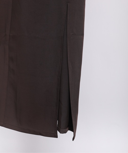 ap retro(アプレトロ)の「キャミワンピース / ロングスリット(ワンピース・レディース・ブラウン/ブラック/アイボリー/ネイビー/モカ・FREE)」の8枚目の写真