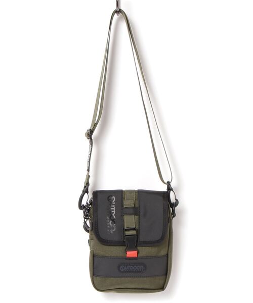 Plug(プラグ)の「【plug / プラグ】 × OUTDOOR PRODUCTS ミニショルダーバッグ(ショルダーバッグ・メンズ・ブラック/カーキ/ブラウン・FREE)」の8枚目の写真