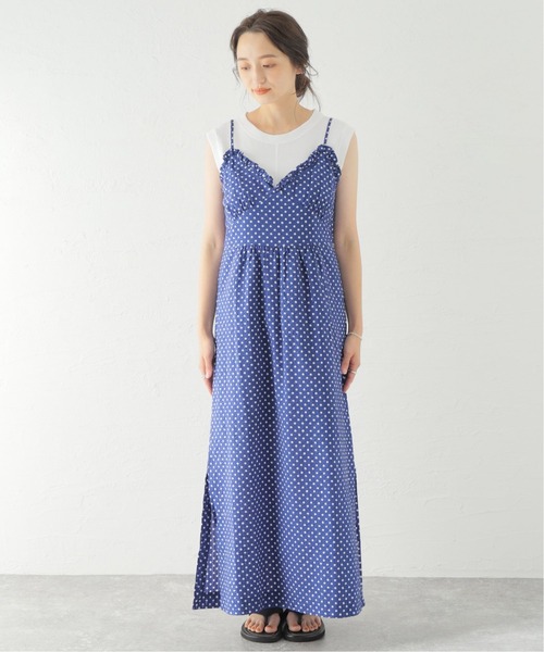 BAUM UND PFERDGARTEN(バウムウンドヘルガーデン)の「【BAUM UND PFERDGARTEN/バウム ウンド ヘルガーデン】Light Cotton Print(ワンピース・レディース・ブルー系その他/コバルトブルー・FREE)」の3枚目の写真