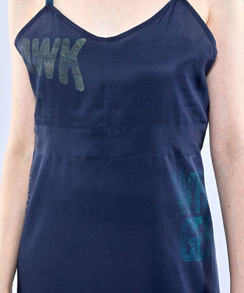 FILL THE BILL（フィルザビル）の「【FILL THE BILL(フィルザビル)】フラワーバッグプリントドレス 210-221018（ドレス・レディース・ホワイト/ネイビー・1/2）」の19枚目の写真