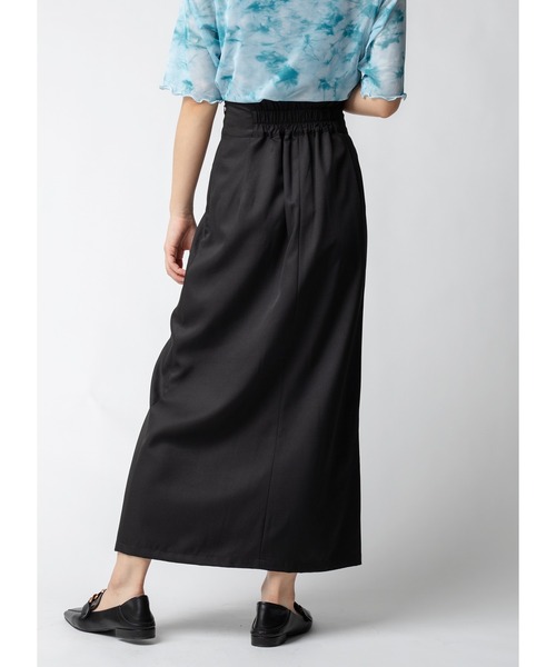 Adoon plain(アドーンプレーン)の「【美シルエット】スリットナロータイトスカート(スカート・レディース・ブラック/スモークピンク・MEDIUM/LARGE)」の14枚目の写真