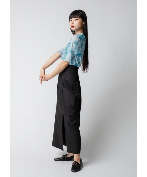 Adoon plain(アドーンプレーン)の「【美シルエット】スリットナロータイトスカート(スカート・レディース・ブラック/スモークピンク・MEDIUM/LARGE)」の16枚目の写真