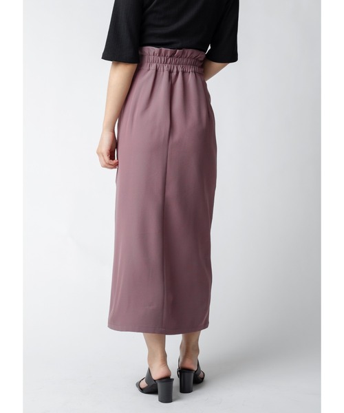 Adoon plain(アドーンプレーン)の「【美シルエット】スリットナロータイトスカート(スカート・レディース・ブラック/スモークピンク・MEDIUM/LARGE)」の13枚目の写真