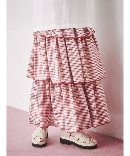 merry jenny（メリージェニー）の「heartグルカラバーshoes（サンダル・レディース・アイボリー/ブラック・MEDIUM/LARGE）」の5枚目の写真